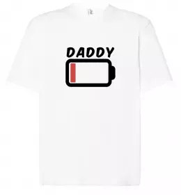 Футболка Оверсайз Daddy Белый фото