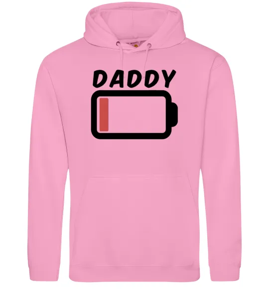 Чоловіча толстовка (худі) Daddy Рожевий фото