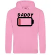 Чоловіча толстовка (худі) Daddy Рожевий фото