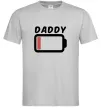 Чоловіча футболка Daddy Сірий Чоловіча футболка Daddy Сірий фото