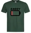 Чоловіча футболка Daddy Темно-зелений Чоловіча футболка Daddy Темно-зелений фото