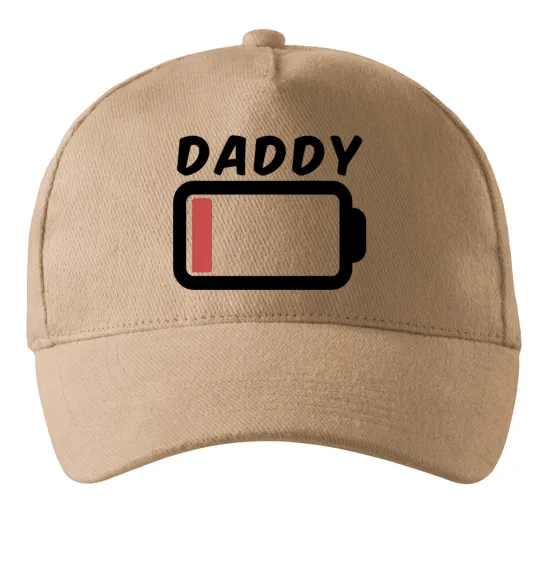 Кепка Daddy Пісочний фото