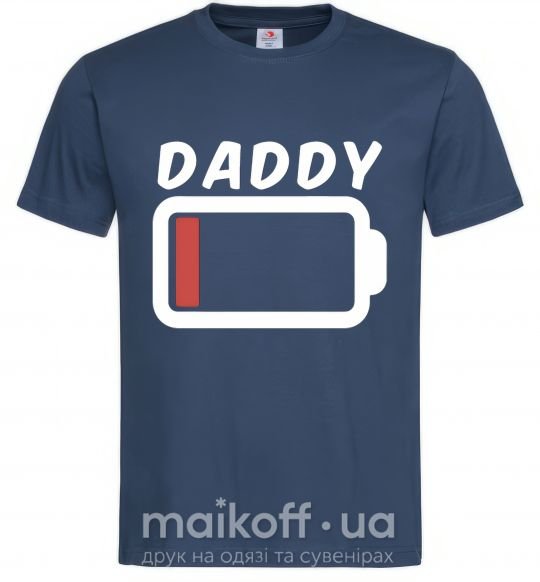 Чоловіча футболка Daddy Темно-синій фото