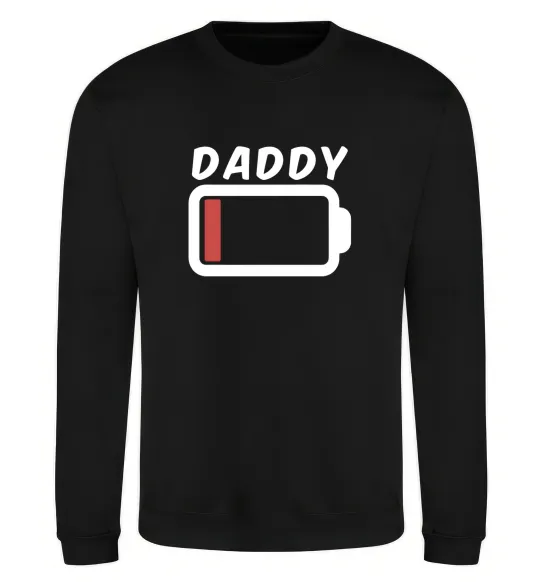 Світшот Daddy Чорний фото