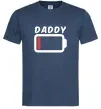 Чоловіча футболка Daddy Темно-синій Чоловіча футболка Daddy Темно-синій фото