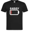 Чоловіча футболка Daddy Чорний Чоловіча футболка Daddy Чорний фото