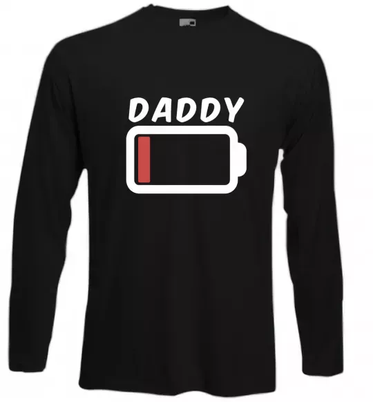 Лонгслив Daddy Черный фото