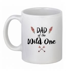 Чашка керамическая Dad of the wild one