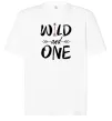 Футболка Оверсайз Wild one Білий фото