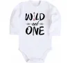 Детский боди Wild one Белый фото