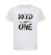 Детская футболка Wild one Белый фото