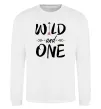 Світшот Wild one Білий фото