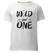 Чоловіча преміум футболка Wild one Білий фото