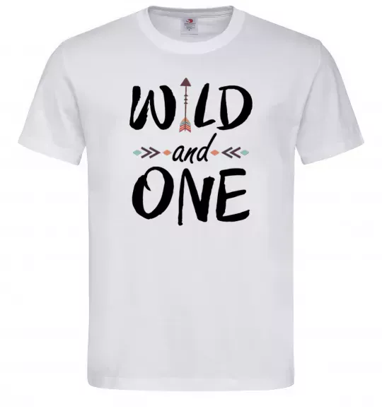 Чоловіча футболка Wild one Білий фото