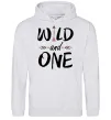 Чоловіча толстовка (худі) Wild one Сірий меланж фото