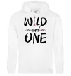 Жіноча толстовка (худі) Wild one Білий фото