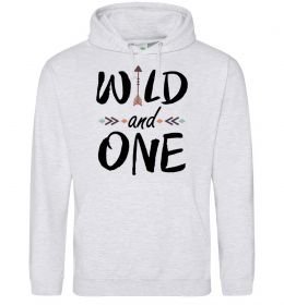 Женская толстовка (худи) Wild one