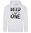 Жіноча толстовка (худі) Wild one Сірий меланж фото