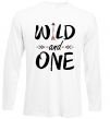 Реглан Wild one Білий фото