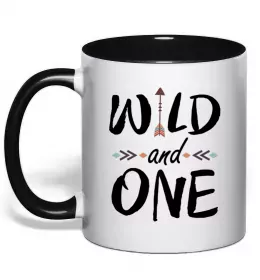 Чашка з кольоровою ручкою