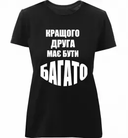 Женская премиум футболка