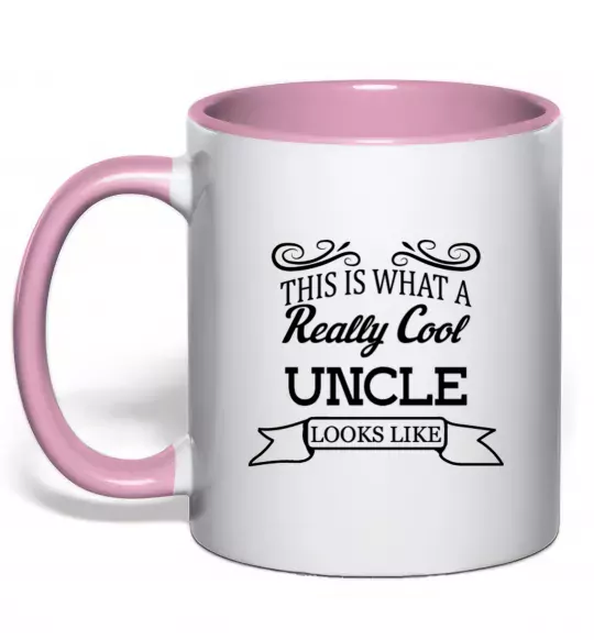 Чашка с цветной ручкой This is what a really cool ancle looks like Нежно розовый фото