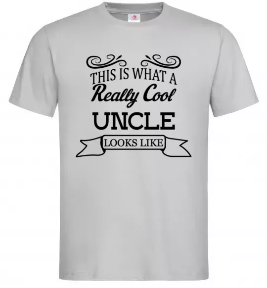 Мужская футболка This is what a really cool ancle looks like Серый фото