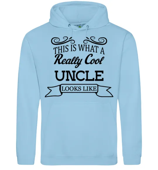 Чоловіча толстовка (худі) This is what a really cool ancle looks like Блакитний фото