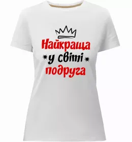 Женская премиум футболка