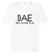 Футболка Оверсайз Best auntie ever Белый фото