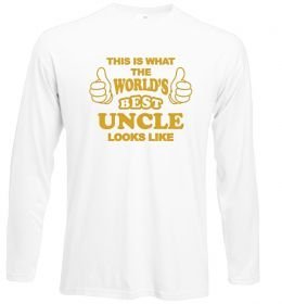 Лонгслив This is the worlds best uncle looks like Лонгслив This is the worlds best uncle looks like