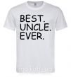 Чоловіча футболка Best uncle ever Білий фото