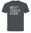 Мужская футболка Best uncle ever Графит фото