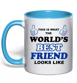 Чашка с цветной ручкой