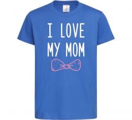 Детская футболка I love my MOM2