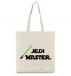 Эко-сумка Jedi Master Бежевый фото