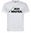 Чоловіча футболка Jedi Master Білий фото