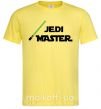Мужская футболка Jedi Master Лимонный фото