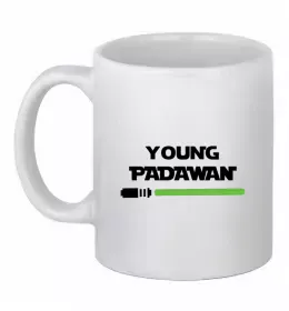 Чашка керамічна Young Padawan Білий фото