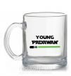 Чашка стеклянная Young Padawan Прозрачный фото
