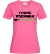 Женская футболка Young Padawan Ярко-розовый Женская футболка Young Padawan Ярко-розовый фото