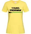Женская футболка Young Padawan Лимонный Женская футболка Young Padawan Лимонный фото