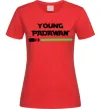 Женская футболка Young Padawan Красный Женская футболка Young Padawan Красный фото