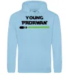 Мужская толстовка (худи) Young Padawan Голубой фото