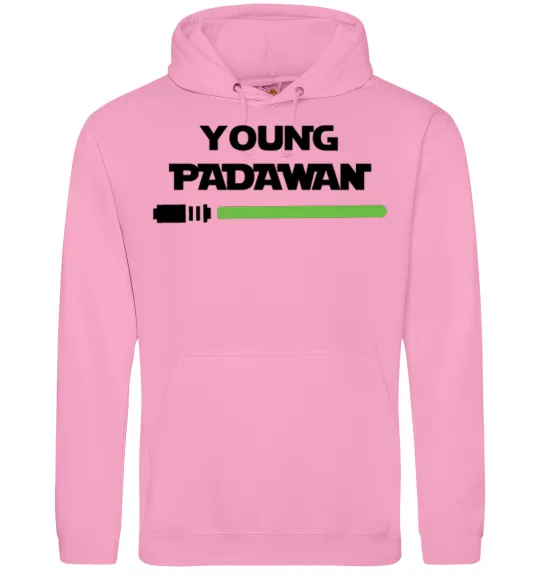 Жіноча толстовка (худі) Young Padawan Рожевий фото
