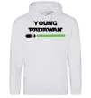 Жіноча толстовка (худі) Young Padawan Сірий меланж Жіноча толстовка (худі) Young Padawan Сірий меланж фото
