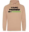 Жіноча толстовка (худі) Young Padawan Пісочний Жіноча толстовка (худі) Young Padawan Пісочний фото