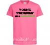 Дитяча футболка Young Padawan Яскраво-рожевий фото