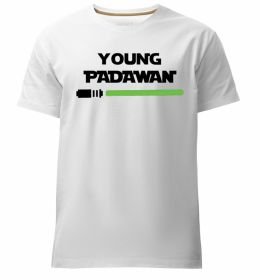 Чоловіча преміум футболка Young Padawan