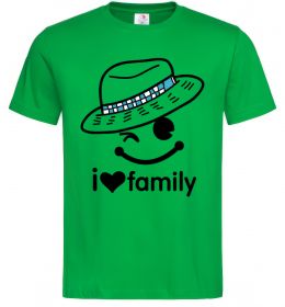 Мужская футболка I Love my family_DAD Мужская футболка I Love my family_DAD